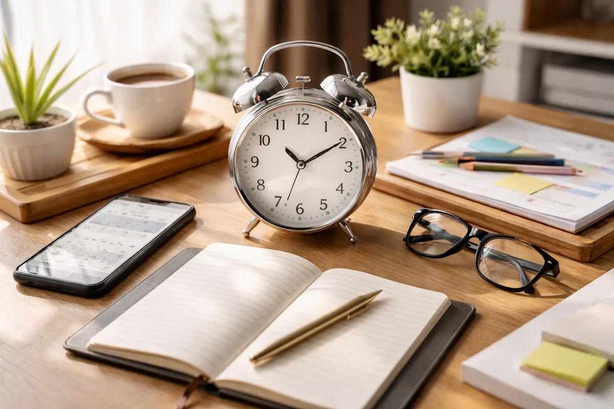 Les secrets d'une gestion efficace du temps au quotidien