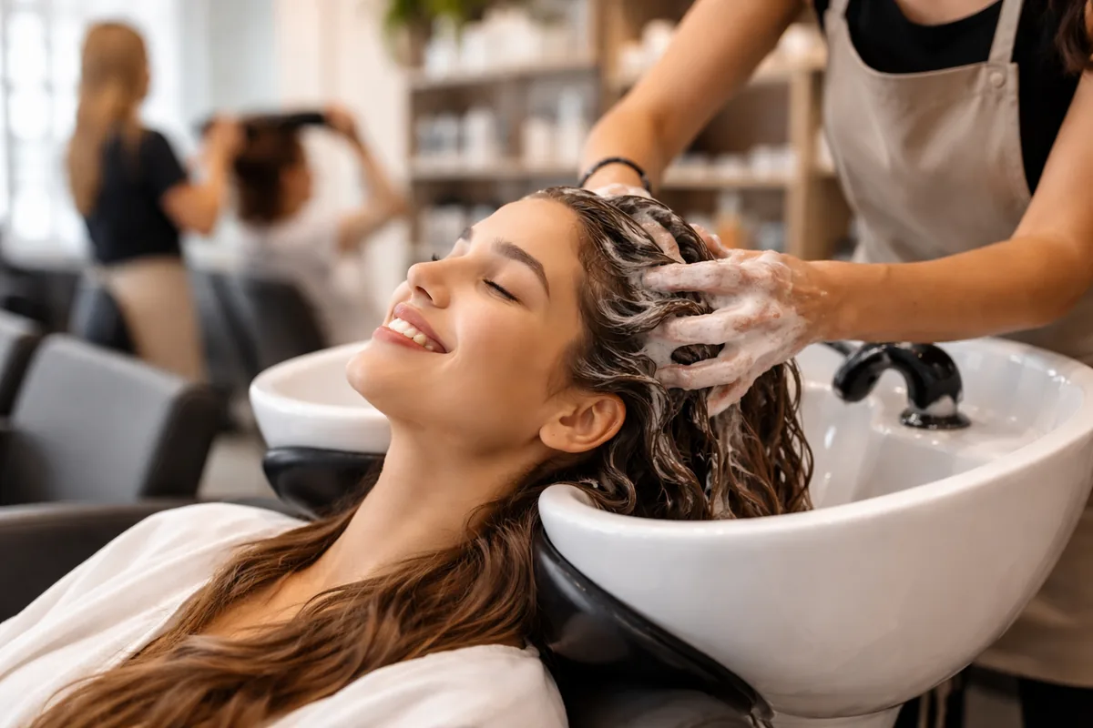Comment se passe une séance de coiffure chez le coiffeur