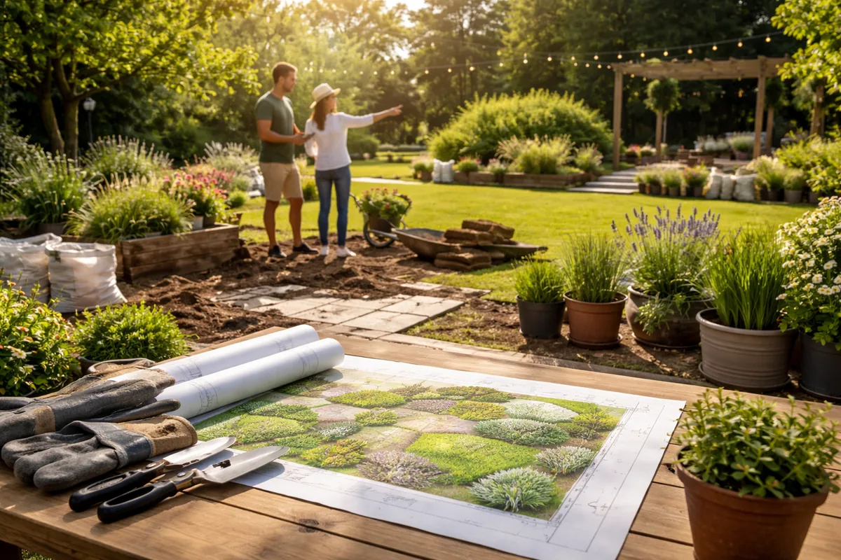 Comment planifier la rénovation de votre jardin en 5 étapes essentielles