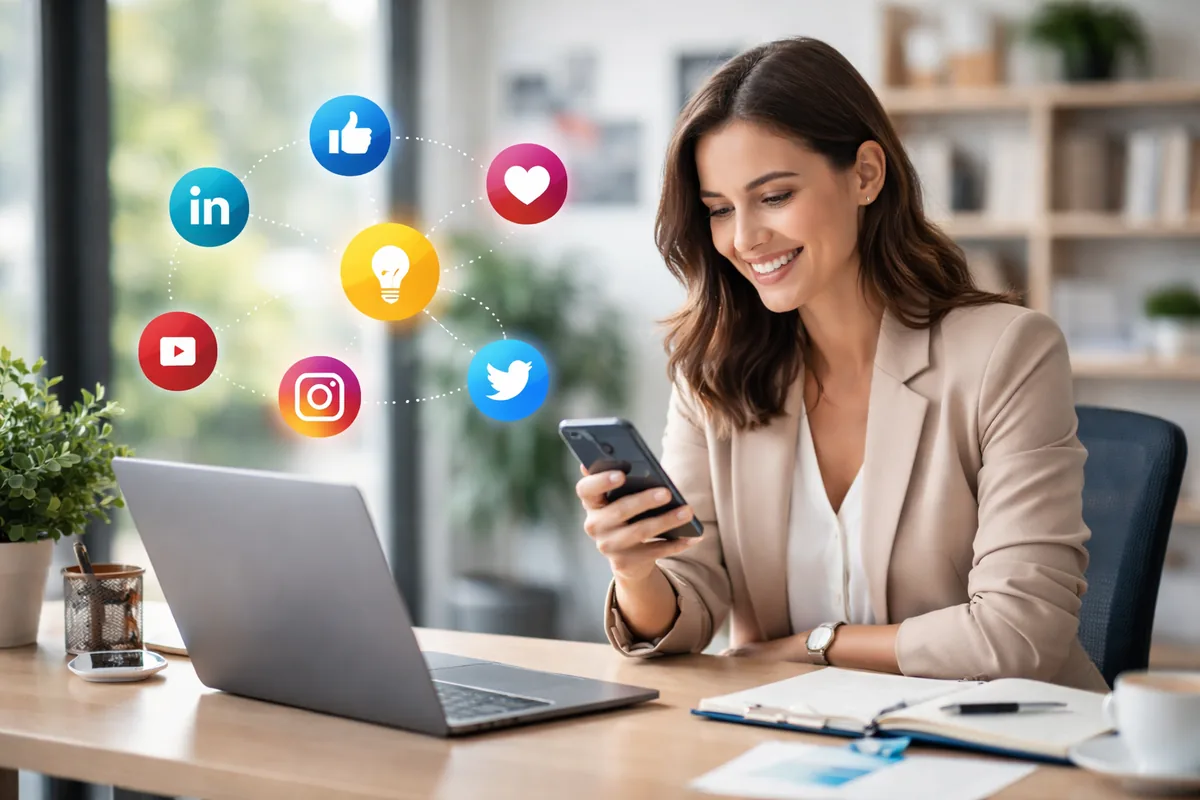 Les bénéfices des réseaux sociaux pour le développement professionnel