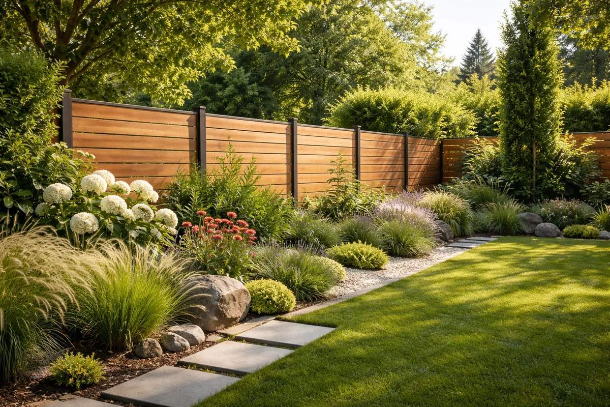 L'art de la clôture dans le jardin : choix et inspirations