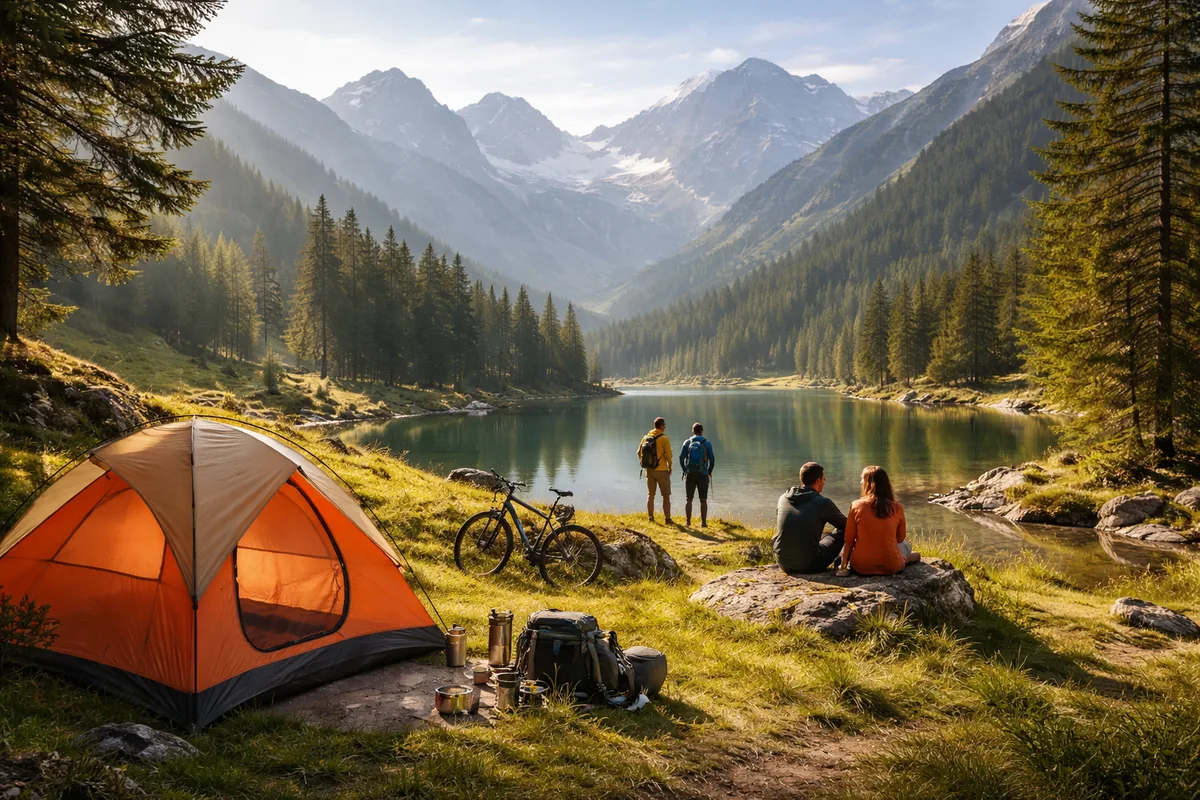 Les escapades en pleine nature : allier camping et sports outdoor